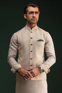 WASHINGTON - Light Olive Linen Kurta Trouser